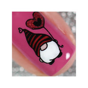 UberChic Beauty Elements of Love Stamping Plate Pale Violet Red