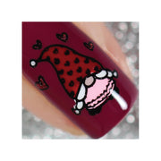UberChic Beauty Elements of Love Stamping Plate Saddle Brown