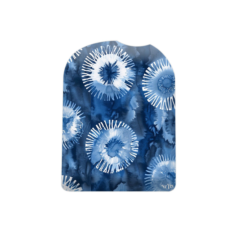 Peelz Monochrome Blue Tie Dye Pod Sticker – Pump Peelz Peelz/Stickers White Smoke