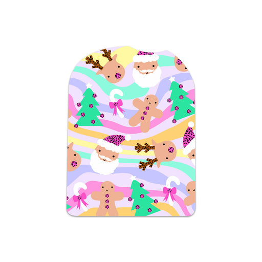Peelz Christmas Pastel Pod Sticker – Pump Peelz Peelz/Stickers White Smoke
