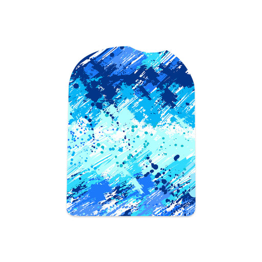 Peelz Beta Blue Pod Sticker – Pump Peelz Peelz/Stickers Pale Turquoise