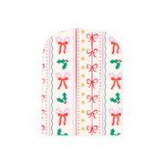 Peelz Holly Jolly Ribbon Pod Sticker - Pump Peelz Peelz/Stickers White Smoke