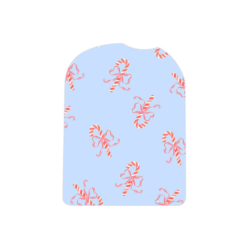 Peelz Candy Cane Lane Pod Sticker - Pump Peelz Peelz/Stickers Powder Blue