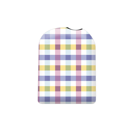 Peelz Spring Plaid Pod Sticker – Pump Peelz Peelz/Stickers White Smoke