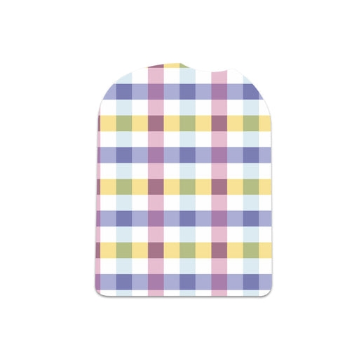 Peelz Spring Plaid Pod Sticker – Pump Peelz Peelz/Stickers White Smoke