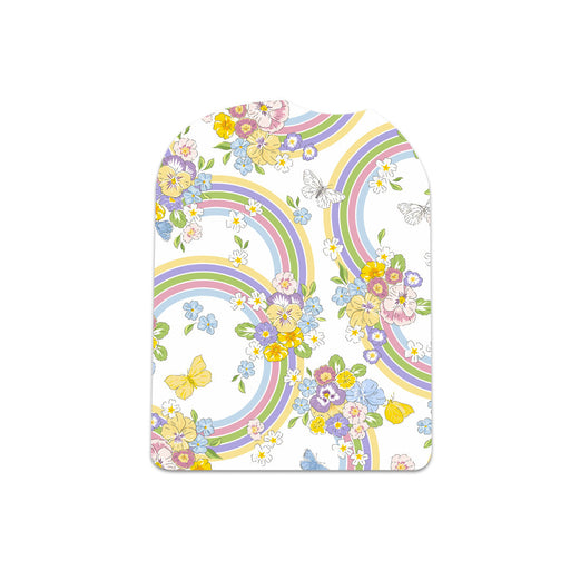 Peelz Rainbow Blooms Pod Sticker – Pump Peelz Peelz/Stickers White Smoke