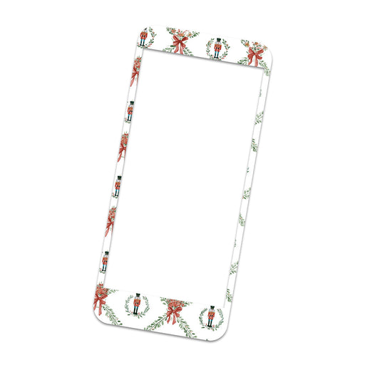 Peelz Nutcracker Noel Sticker for Omnipod® 5 Controller – Pump Peelz Peelz/Stickers White Smoke