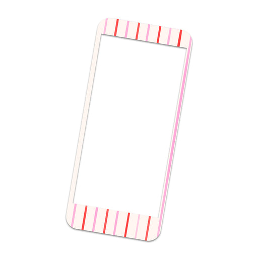 Peelz Peppermint Stripes Sticker for Omnipod® 5 Controller – Pump Peelz Peelz/Stickers White Smoke