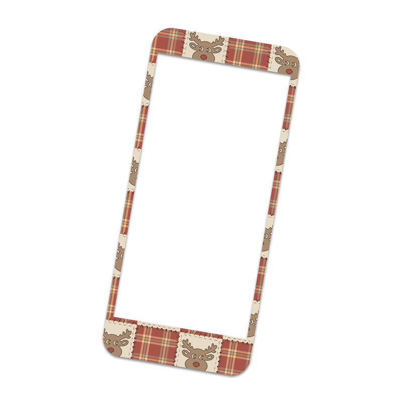Peelz Rustic Reindeer Sticker for Omnipod® 5 Controller – Pump Peelz Peelz/Stickers White Smoke