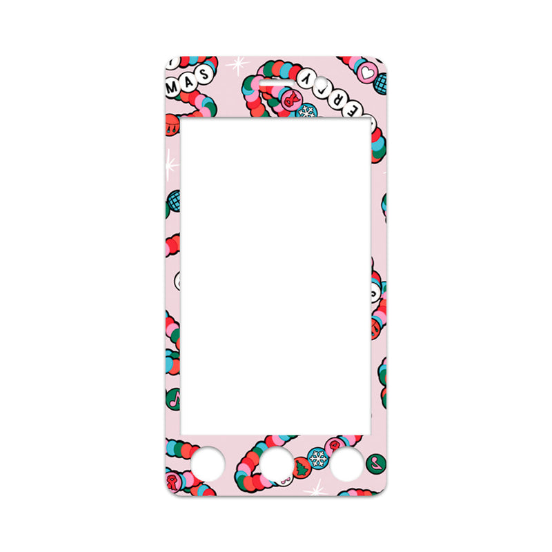 Peelz Merry Swiftmas Sticker for Omnipod DASH® PDM – Pump Peelz Peelz/Stickers White Smoke Whole System Peelz (front + case),Front Peelz,Case Peelz