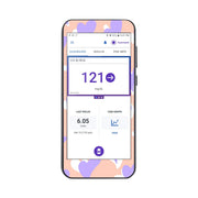 Peelz Lavender Love Sticker for Omnipod ® 5 Controller – Pump Peelz Peelz/Stickers White Smoke