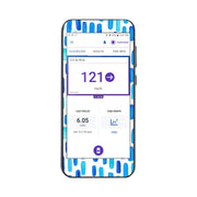 Peelz Level Lines Sticker for Omnipod® 5 Controller – Pump Peelz Peelz/Stickers White Smoke