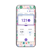 Peelz Holiday Greetings Sticker for Omnipod® 5 Controller – Pump Peelz Peelz/Stickers White Smoke