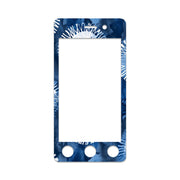 Peelz Monochrome Blue Tie Dye Sticker for Omnipod DASH ® PDM – Pump Peelz Peelz/Stickers White Smoke Whole System Peelz (front + case),Front Peelz,Case Peelz