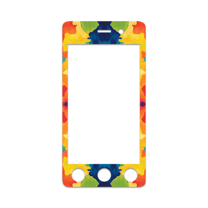 Peelz Bright Tie Dye Sticker for Omnipod DASH ® PDM – Pump Peelz Peelz/Stickers White Smoke Whole System Peelz (front + case),Front Peelz,Case Peelz