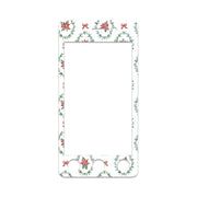 Peelz Poinsettia Parade Sticker for Omnipod DASH® PDM – Pump Peelz Peelz/Stickers White Smoke Whole System Peelz (front + case),Front Peelz,Case Peelz