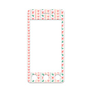 Peelz Holly Jolly Ribbon Sticker for Omnipod DASH® PDM – Pump Peelz Peelz/Stickers White Smoke Whole System Peelz (front + case),Front Peelz,Case Peelz