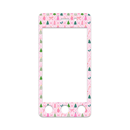 Peelz Coquette Christmas Sticker for Omnipod DASH® PDM – Pump Peelz Peelz/Stickers White Smoke Whole System Peelz (front + case),Front Peelz,Case Peelz