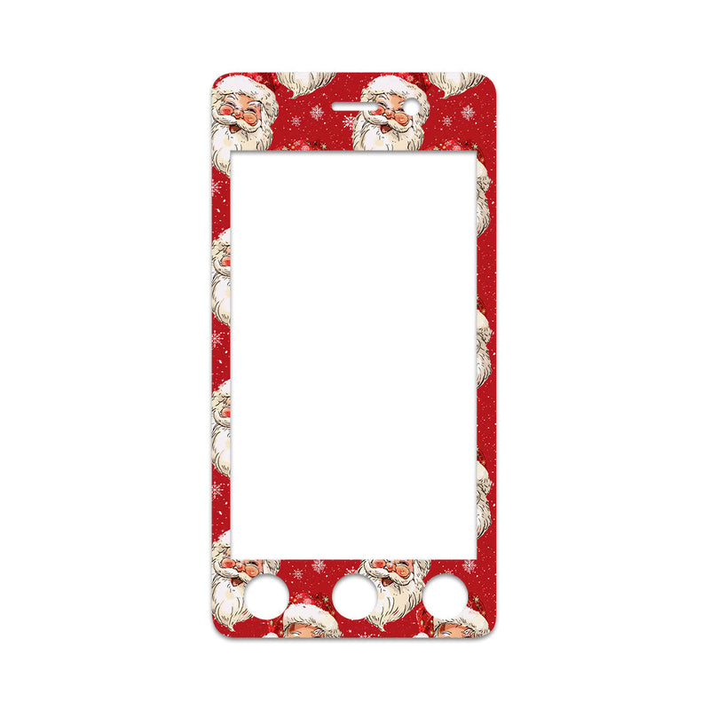 Peelz Jolly Old Saint Nick Sticker for Omnipod DASH® PDM – Pump Peelz Peelz/Stickers White Smoke Whole System Peelz (front + case),Front Peelz,Case Peelz