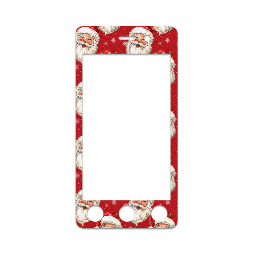 Peelz Jolly Old Saint Nick Sticker for Omnipod DASH® PDM – Pump Peelz Peelz/Stickers White Smoke Whole System Peelz (front + case),Front Peelz,Case Peelz