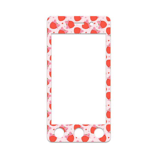 Peelz Strawberry Kisses Sticker for Omnipod® 5 Controller – Pump Peelz Peelz/Stickers White Smoke