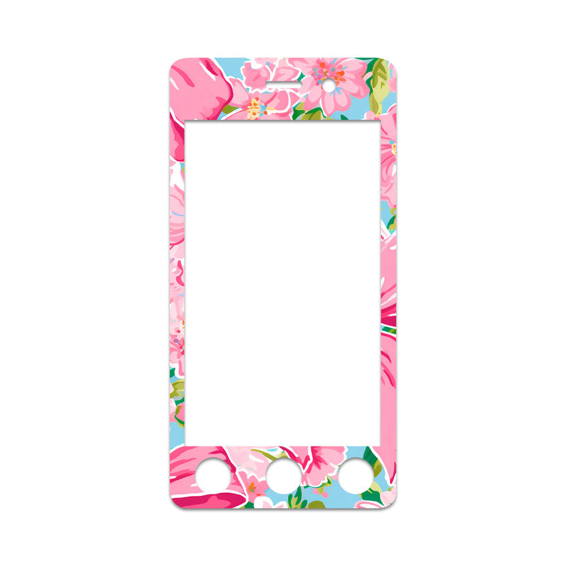 Peelz Blossom Bows Sticker for Omnipod DASH ® PDM – Pump Peelz Peelz/Stickers White Smoke Whole System Peelz (front + case),Front Peelz,Case Peelz