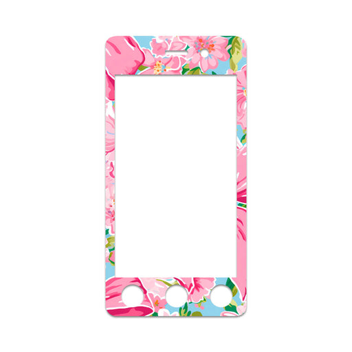 Peelz Blossom Bows Sticker for Omnipod DASH ® PDM – Pump Peelz Peelz/Stickers White Smoke Whole System Peelz (front + case),Front Peelz,Case Peelz