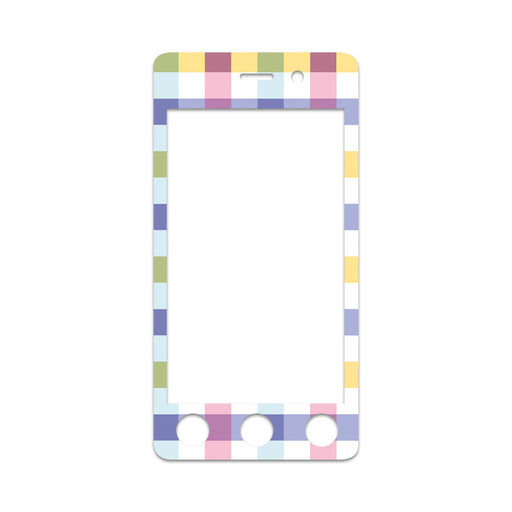 Peelz Spring Plaid Sticker for Omnipod DASH ® PDM – Pump Peelz Peelz/Stickers White Smoke Whole System Peelz (front + case),Front Peelz,Case Peelz
