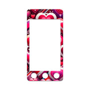 Peelz Sparkly Hearts Sticker for Omnipod DASH ® PDM – Pump Peelz Peelz/Stickers White Smoke Whole System Peelz (front + case),Front Peelz,Case Peelz