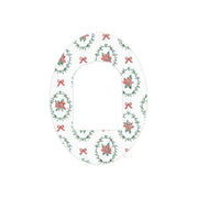 Peelz Poinsettia Parade Pod Patch Tape - Pump Peelz Patch Medical Tape White Smoke 12-Pack (Set of 12 Patches),4-Pack (Set of 4 Patches),1-Single (One Patch)