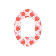 Peelz Strawberry Kisses Pod Patch Tape - Pump Peelz Patch Medical Tape White Smoke 12-Pack (Set of 12 Patches),4-Pack (Set of 4 Patches),1-Single (One Patch)