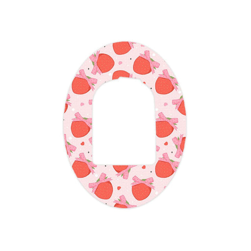 Peelz Strawberry Kisses Pod Patch Tape - Pump Peelz Patch Medical Tape White Smoke 12-Pack (Set of 12 Patches),4-Pack (Set of 4 Patches),1-Single (One Patch)