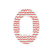 Peelz Christmas Icing Pod Patch Tape - Pump Peelz Patch Medical Tape White Smoke 12-Pack (Set of 12 Patches),4-Pack (Set of 4 Patches),1-Single (One Patch)