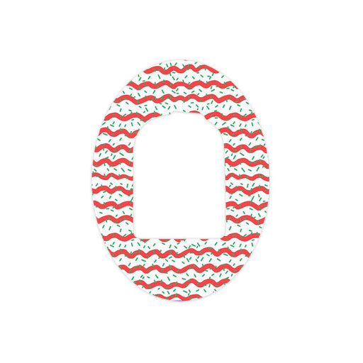 Peelz Christmas Icing Pod Patch Tape - Pump Peelz Patch Medical Tape White Smoke 12-Pack (Set of 12 Patches),4-Pack (Set of 4 Patches),1-Single (One Patch)