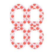 Peelz Strawberry Kisses Pod Patch Tape - Pump Peelz Patch Medical Tape White Smoke 12-Pack (Set of 12 Patches),4-Pack (Set of 4 Patches),1-Single (One Patch)