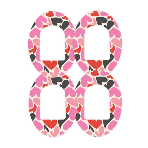 Peelz Heartbreaker Pod Patch Tape - Pump Peelz Patch Medical Tape White Smoke 12-Pack (Set of 12 Patches),4-Pack (Set of 4 Patches),1-Single (One Patch)