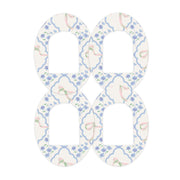 Peelz Spring Coquette Pod Patch Tape - Pump Peelz Patch Medical Tape White Smoke 12-Pack (Set of 12 Patches),4-Pack (Set of 4 Patches),1-Single (One Patch)