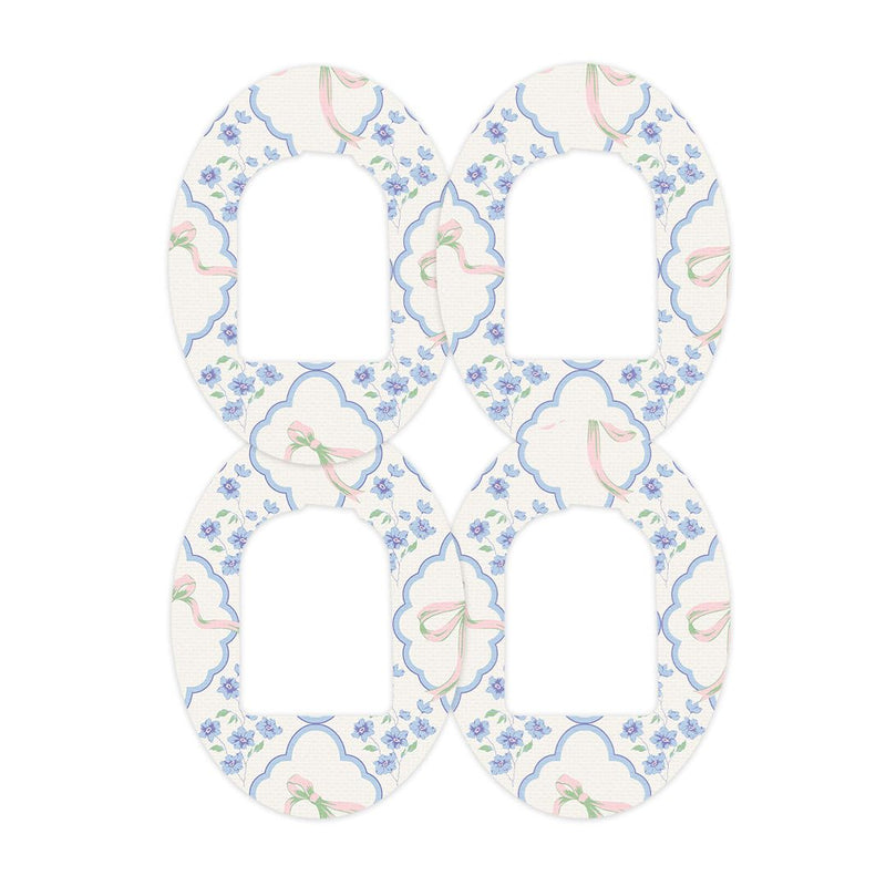 Peelz Spring Coquette Pod Patch Tape - Pump Peelz Patch Medical Tape White Smoke 12-Pack (Set of 12 Patches),4-Pack (Set of 4 Patches),1-Single (One Patch)
