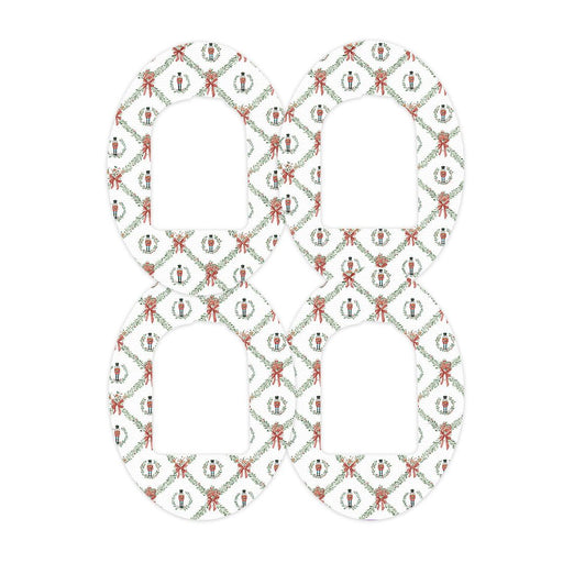 Peelz Nutcracker Noel Pod Patch Tape - Pump Peelz Patch Medical Tape White Smoke 12-Pack (Set of 12 Patches),4-Pack (Set of 4 Patches),1-Single (One Patch)