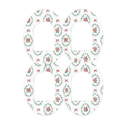 Peelz Poinsettia Parade Pod Patch Tape - Pump Peelz Patch Medical Tape White Smoke 12-Pack (Set of 12 Patches),4-Pack (Set of 4 Patches),1-Single (One Patch)