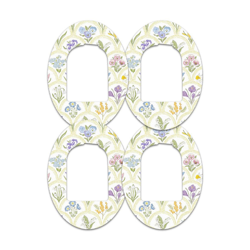 Peelz Garden Arches Pod Patch Tape - Pump Peelz Patch Medical Tape White Smoke 12-Pack (Set of 12 Patches),4-Pack (Set of 4 Patches),1-Single (One Patch)