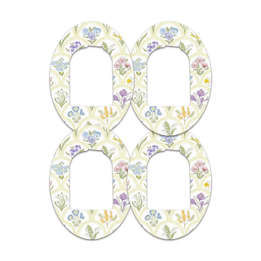 Peelz Garden Arches Pod Patch Tape - Pump Peelz Patch Medical Tape White Smoke 12-Pack (Set of 12 Patches),4-Pack (Set of 4 Patches),1-Single (One Patch)