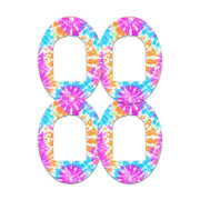 Peelz Neon Tie Dye Pod Patch Tape - Pump Peelz Patch Medical Tape White Smoke 12-Pack (Set of 12 Patches),4-Pack (Set of 4 Patches),1-Single (One Patch)
