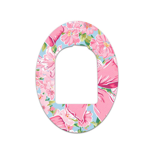Peelz Blossom Bows Pod Patch Tape - Pump Peelz Patch Medical Tape White Smoke 12-Pack (Set of 12 Patches),4-Pack (Set of 4 Patches),1-Single (One Patch)