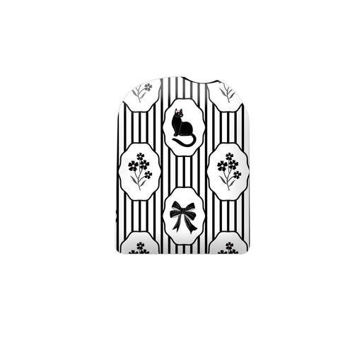 Peelz Midnight Cat Pod Sticker - Pump Peelz Peelz/Stickers White Smoke