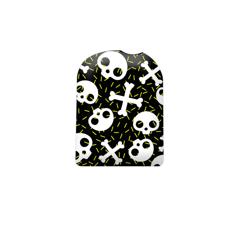 Peelz Bone Pop Pod Sticker - Pump Peelz Peelz/Stickers Black