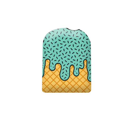 Peelz Ice Cream Social Pod Sticker - Pump Peelz Peelz/Stickers Medium Aquamarine