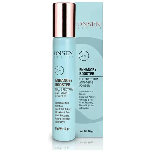 Onsen Secret Enhanced Beauty+ Collagen Kit Skin Care Sets Light Blue 20gr AM+PM Boost + 50ml Peptide+ Complex Hydrator + 20ml Collagen Boosting Serum