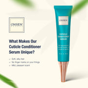 Onsen Secret Nail & Cuticle Conditioner Serum Nail Care Seashell 30ml,15ml