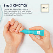 Onsen Secret Complete Nail Reboot Kit Nail Kit Light Gray Nail Reboot Kit
